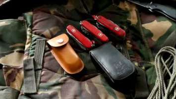 Victorinox Swiss Champ DELUXE  EDC КОМПЛЕКТ КОМПАС РУЧКА ТОЧИЛКА