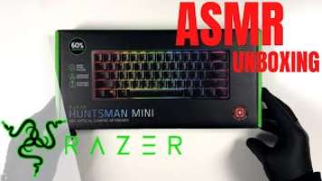 THE PERFECT KEYBOARD for gaming RAZER  HUNTSMAN MINI 60% -ASMR unboxing