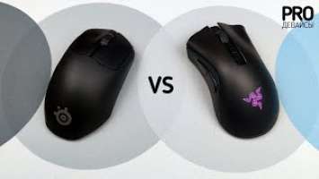 #VERSUS Steelseries Prime Wireless vs Razer Deathadder V2 Pro