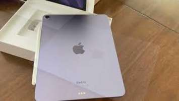 Unboxing of New iPad Air (5th Generation) Wi-Fi, Purple + Apple Pencil (Айпед Эйр, 5-е поколение)