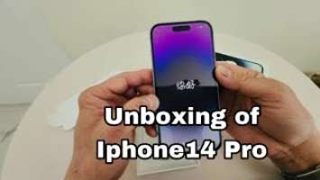 Unboxing of Iphone 14 Pro 256Gb | Apple | ASMR | Satisfying video #unboxing #apple #iphone14pro