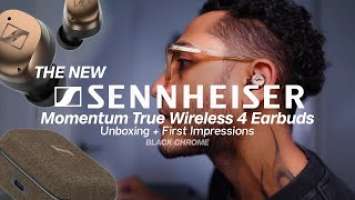 The NEW Sennheiser MOMENTUM True Wireless 4 - Unboxing