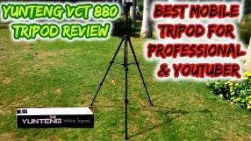 Yunteng VCT 880 Tripod review - Best Professional Tripod for YouTuber