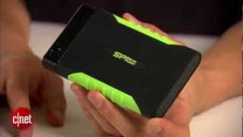 Silicon Power Armor A15 is a fast and rugged portable drive.