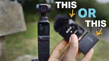 Which One Sounds Better? DJI Pocket 2 Wireless Mic vs Rode Wireless GO II