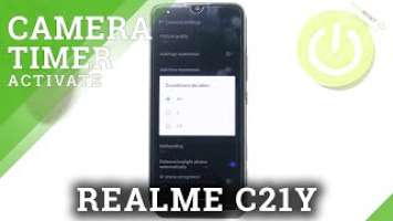 How to Set Up Camera Timer in REALME C21Y – Add Camera Countdown