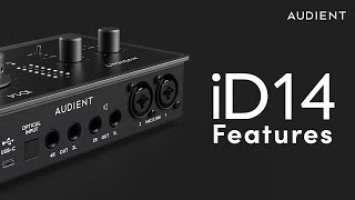 Audient iD14 MkII Feature Overview