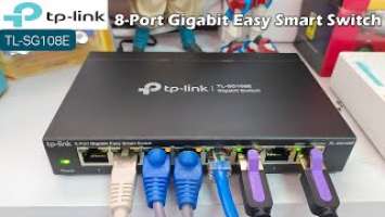 TP-Link TL-SG108E 8-Port Gigabit Switch - UNBOXING 10.10 BIG BRANDS SALE!