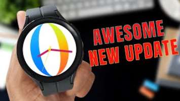 New Update for Samsung Galaxy Watch 5 Series - WITH NEW FIFA WORLD CUP Watch Face !