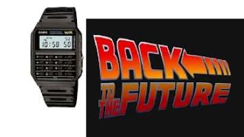 CASIO CA-53W-1ZD - Back to the future (HD1080P)