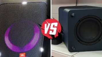 JBL BAR 2.1 DEEP BASS VS JBL PARTYBOX 310 SOUND COMPARISON!WHICH IS BETTER? MY PERSONAL OPINON!!