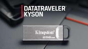 High-performance USB flash drive – Kingston DataTraveler Kyson