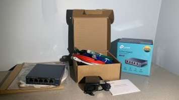 Tp-Link 5 Port Gigabit Switch Unboxing (TL-SG105) | Part One