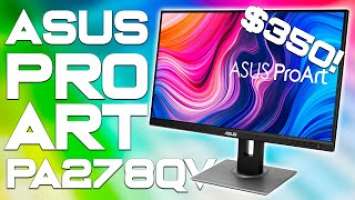 AFFORDABLE 100% ACCURACY! - ASUS ProArt PA278QV - Unboxing & Overview! [4K]