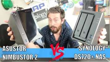 Synology DS720+ vs Nimbustor 2 NAS Comparison