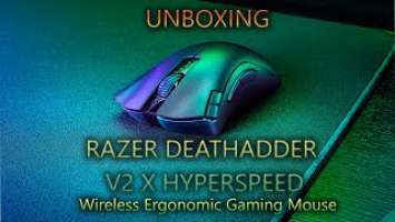 RAZER DEATHADDER V2 X HYPERSPEED Wireless Ergonomic Gaming Mouse