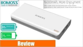 Romoss Solo 6 16000mAH Power Bank Unboxing & Best Buy Link