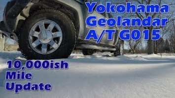 Yokohama Geolandar A/T G015 10,000 mile update