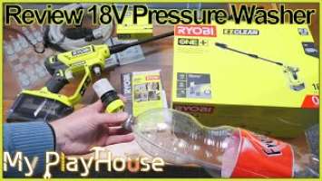 Ryobi EZ Clean 18V Pressure Washer for Quick little Job - 1183