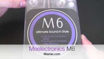 Meelectronics M6 Sound Isolating Earphones