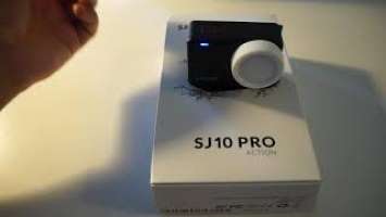  SJCAM SJ10 PRO Native 4K 60FPS Action Camera - Menu Review - Beats DJI OSMO?