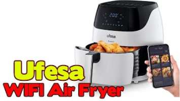 Ufesa AF5100 White Phantom Friteuse à Air sans Huile Air Fryer avec WIFI