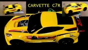 New Giant 1:16 RC CORVETTE C7R Toy Car Vehicle: Remote-controlled Corvette Car