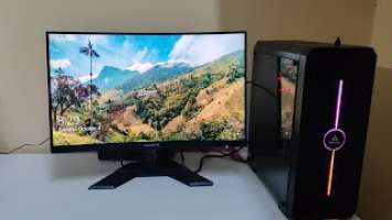 Gigabyte G27QC A Gaming Monitor Unboxing.