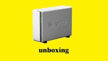 Unboxing Nas Storage Synology DS120j Single Bay