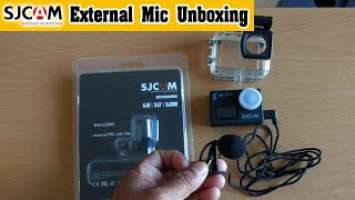 SJCAM external Mic Unboxing for SJ6 Legend | sj7 | SJ360 | @jsfilms