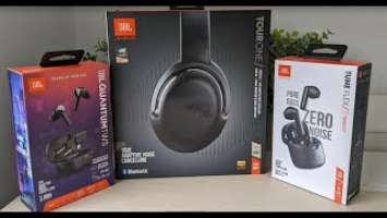 JBL - Tour One headphones Quantum TWS earbuds and Tune Flex earbuds - First Look