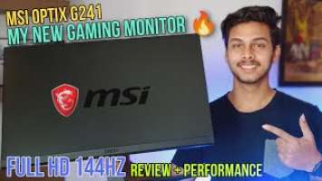 MY NEW GAMING MONITORVIDEO | MSI OPTIX G241 FULL HD 144Hz BEST GAMING MONITOR | VORMIR GAMING