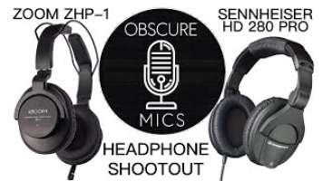 Studio Headphone Shootout | Sennheiser HD 280 Pro VS. Zoom ZHP-1 | Podcasting - Music - Monitoring