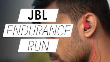 JBL Endurance Run Review and Unboxing | Best Budget Workout Earphones under 20$/Rs. 1000