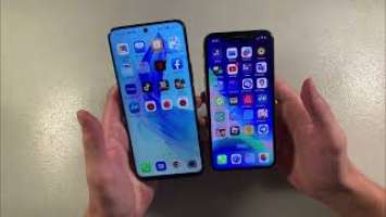 HONOR 90 Lite vs iPhone X SPEED TEST СРАВНЕНИЕ