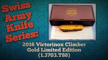 Victorinox 2016 Climber Gold Limited Edition