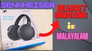 SENNHEISER HD 350 BT UNBOXING | IN MALAYALAM | TECH CHANNEL |