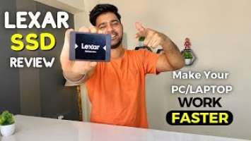 Make Your PC/LAPTOP  4X Faster ⚡LEXAR SSD REVIEW ⚡ Best SSD For Laptop & PC ??