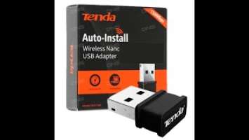 Tenda (W311MI) wifi adapter | Unboxing setup and speed test