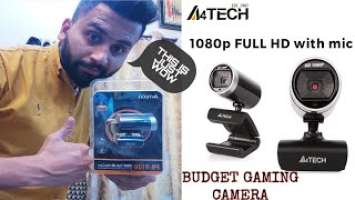 a4tech pk-910h 1080p FULL-HD webcam - REVIEW AND UNBOXING