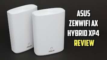 Asus ZenWiFi AX Hybrid XP4 In-Depth Review - Solid AX1800 WiFi 6 Mesh System with AV1300 Powerline!