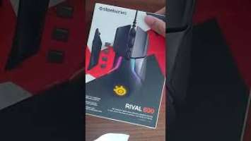 UNBOXING STEELSERIES RIVAL 600 ️ #shorts #unboxing #gamingmouse #steelseries