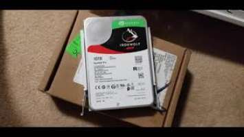 Seagate Ironwolf Pro rma replacement disk dead on arrival.