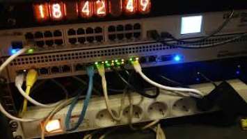 Mikrotik RB1100AHx4 Dude Edition plays the Monkey Island theme