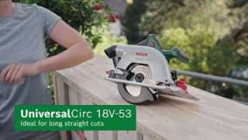 Cordless Circular saw Bosch UniversalCirc 18V-53