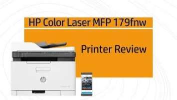 HP Color Laser MFP 179fnw Printer Review