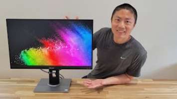 Budget Professional Grade Monitor - ASUS ProArt Display PA278QV Unboxing & Review