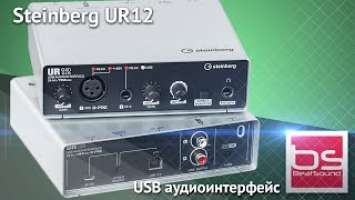 Обзор USB-аудиоинтерфейса Steinberg UR12