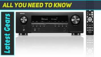 Denon AVR-S770H 7.2 Ch Home Theater Receiver Reviewreview