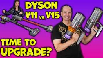 Dyson V15 Detect vs. Dyson V11 Animal + - Review & Demo